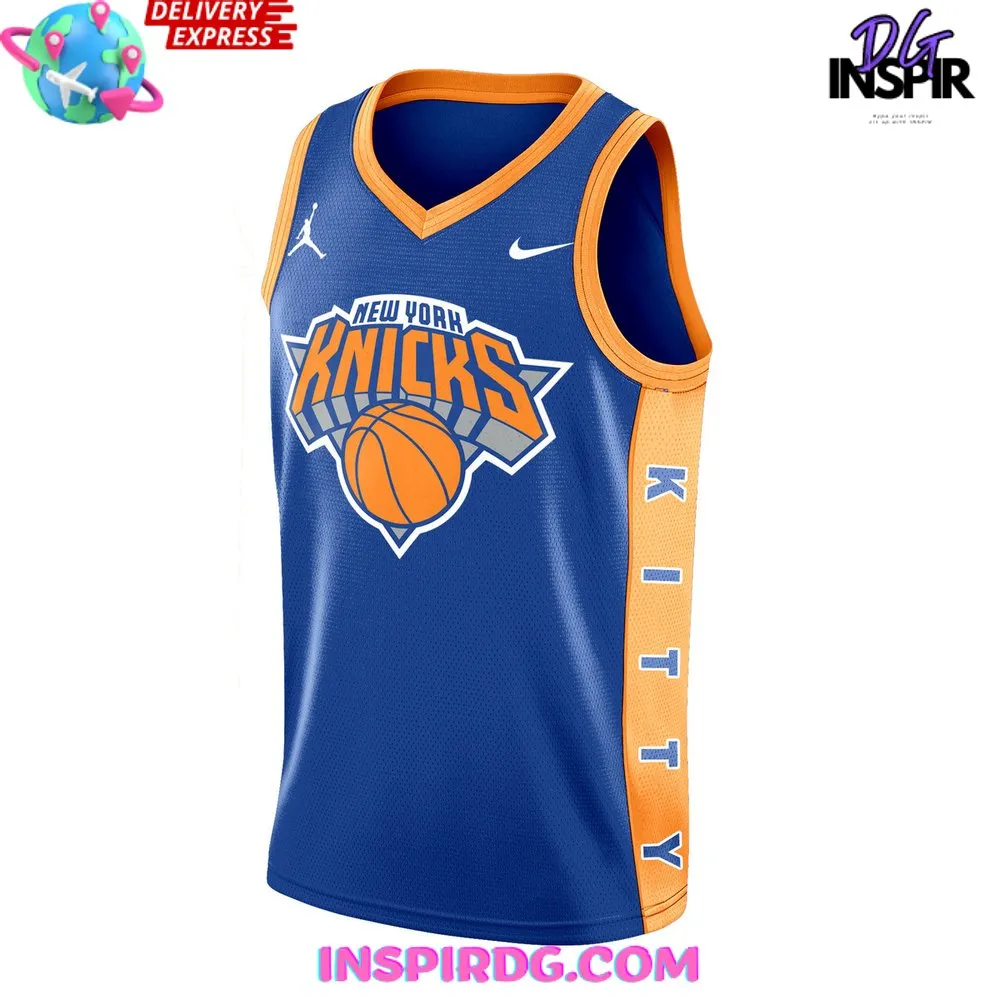 -New York Knicks x Hello Kitty Basketball Jersey