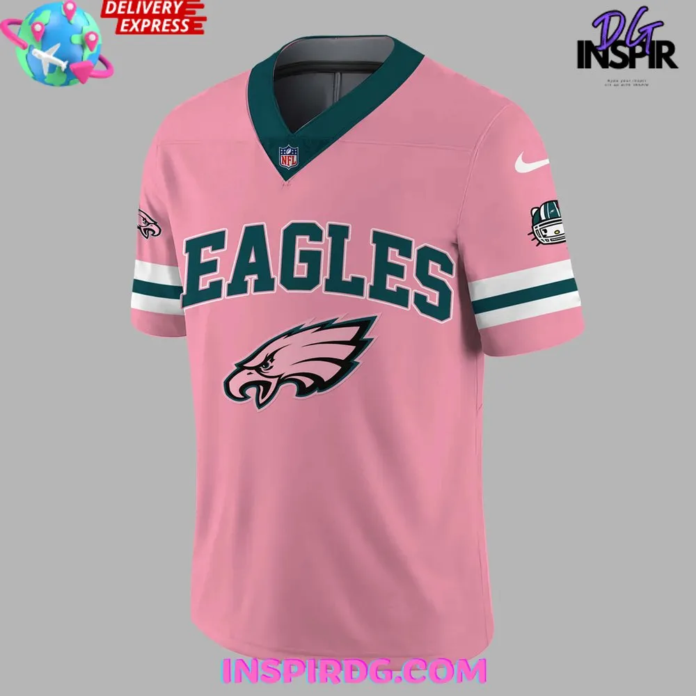 -Philadelphia Eagles x Hello Kitty 2024 Football Jersey