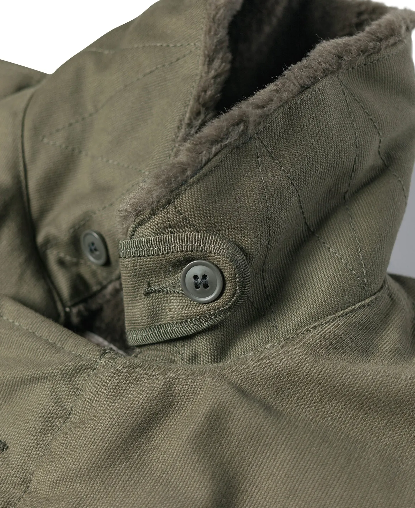 1940s USN 3rd Type N-1 Woolen Deck Jacket - Olive Stencil