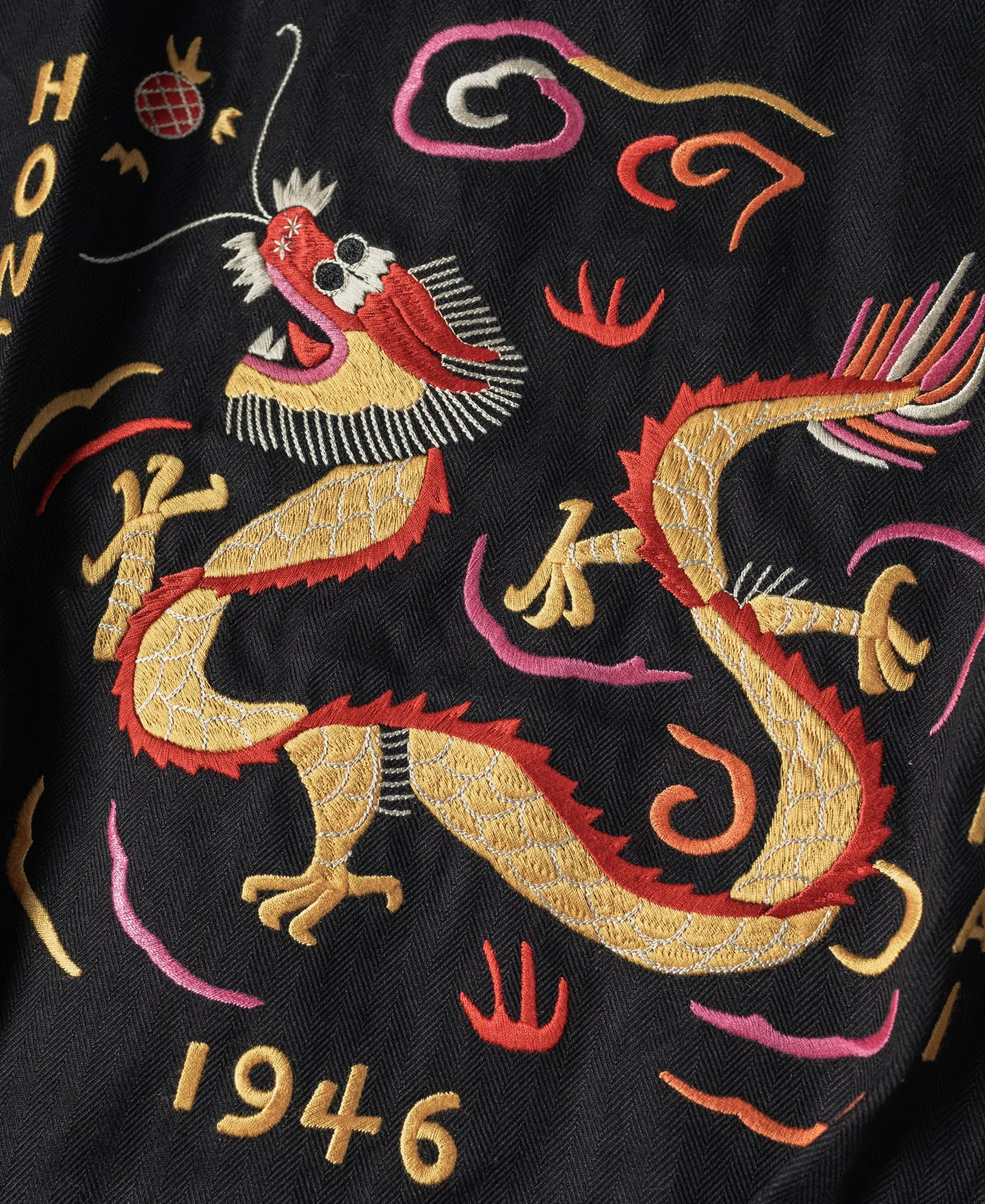 1946 China Dragon Embroidery Souvenir Tour Jacket