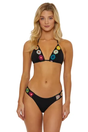 1969 Crochet Triangle Bikini Top