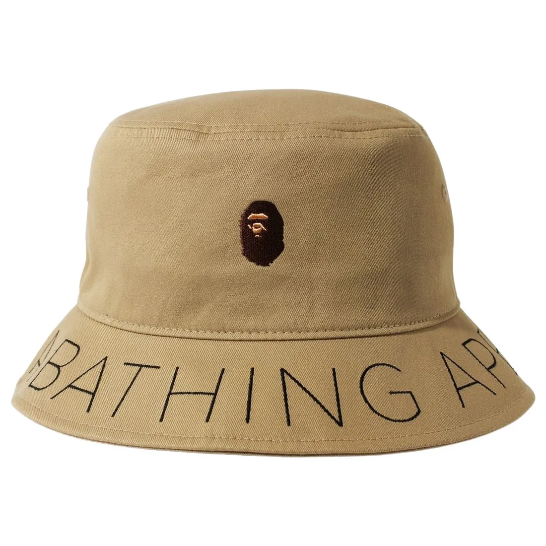 A Bathing Ape Twill Bucket Hat (beige)