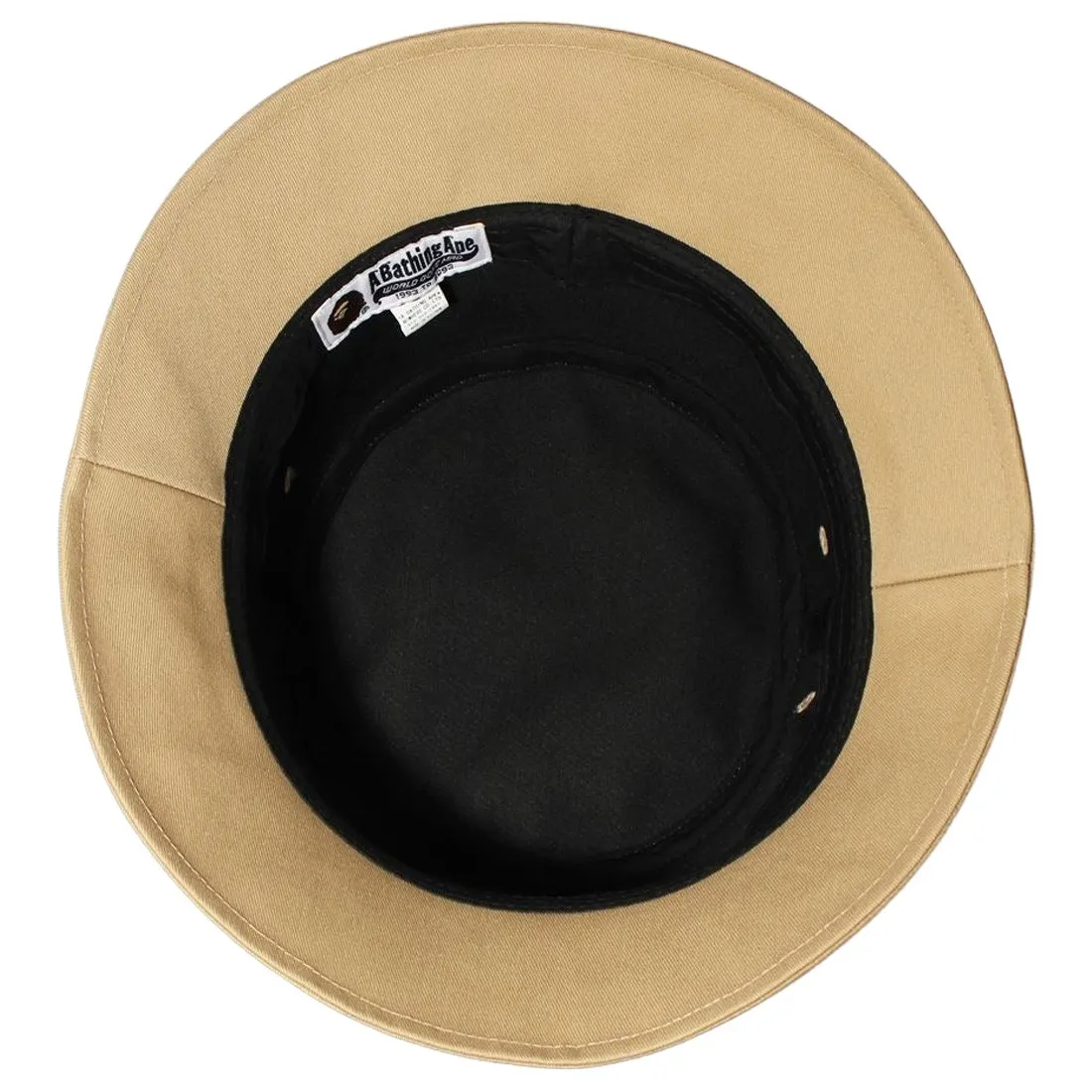 A Bathing Ape Twill Bucket Hat (beige)
