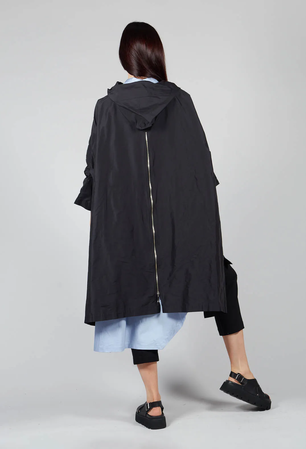 ABOK Trench Coat in Black