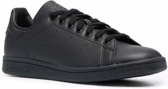 Adidas leather low-top sneakers Black
