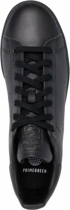 Adidas leather low-top sneakers Black