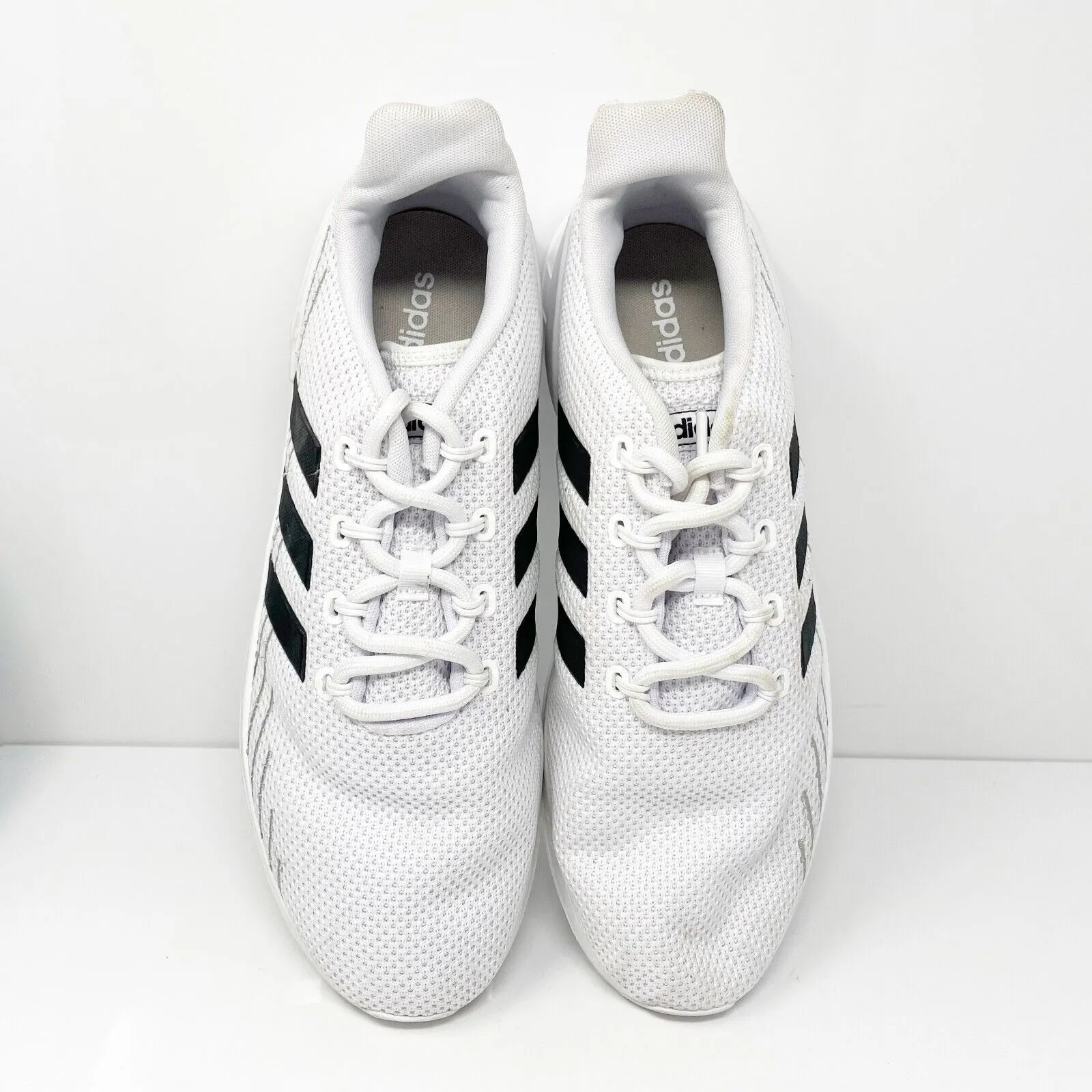 Adidas Mens Questar Flow Nxt FY9560 White Running Shoes Sneakers Size 11.5