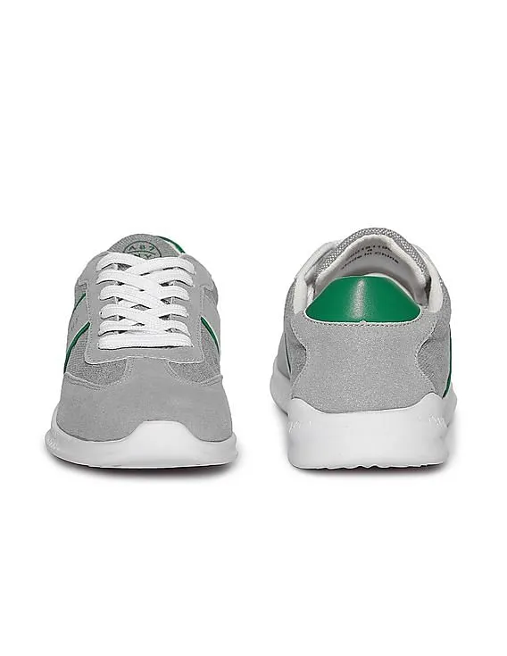 Aeropostale Lace Up Panelled Sneakers