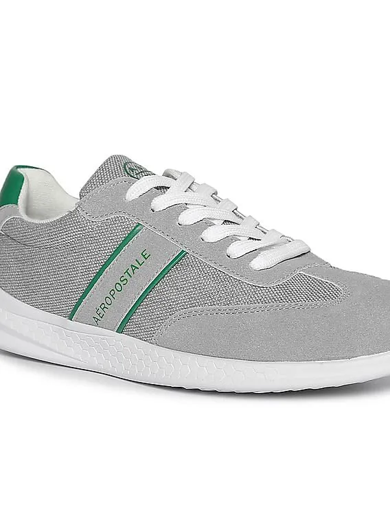 Aeropostale Lace Up Panelled Sneakers