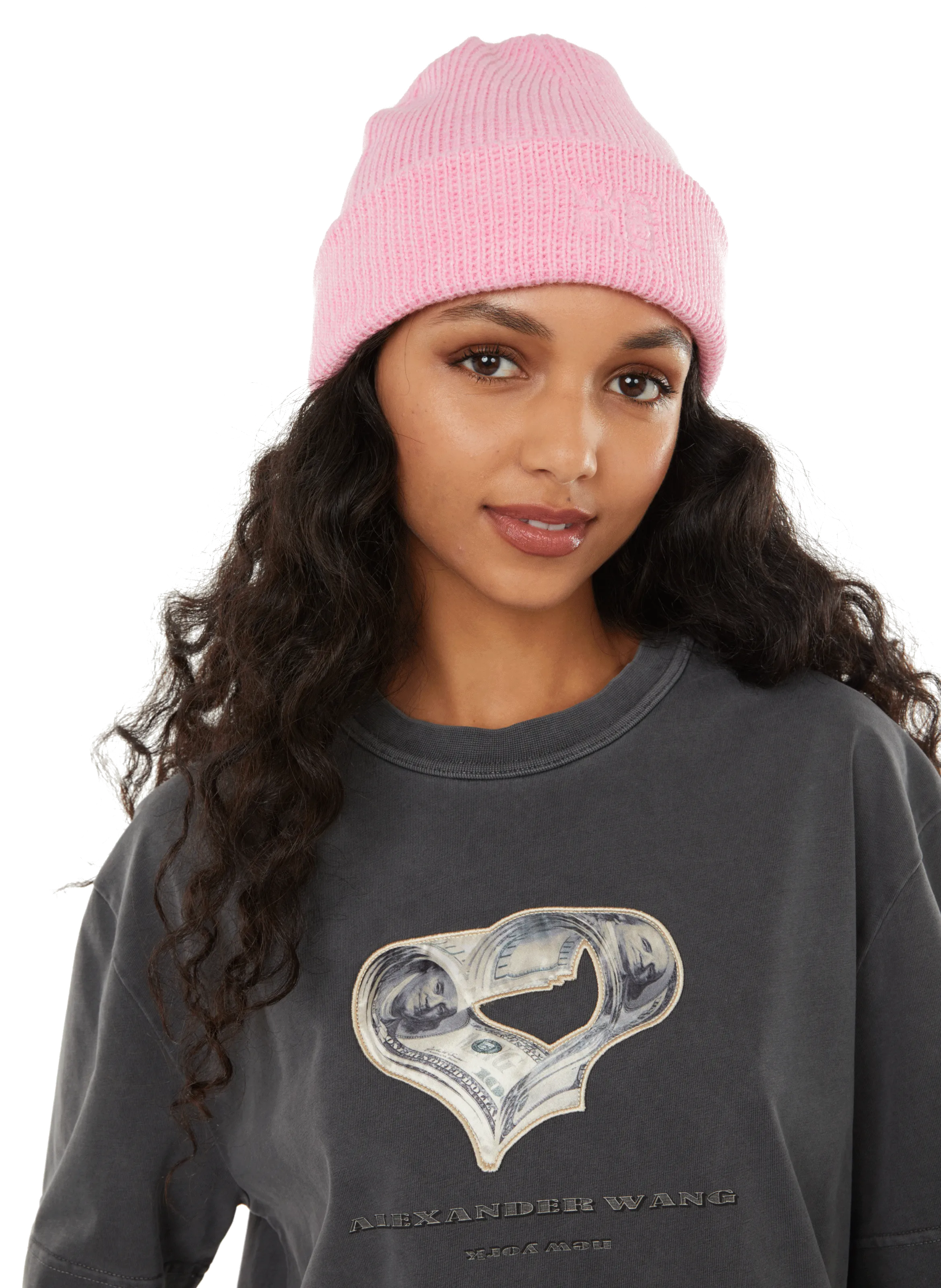 Alexander wang  Knitted beanie  - Purple
