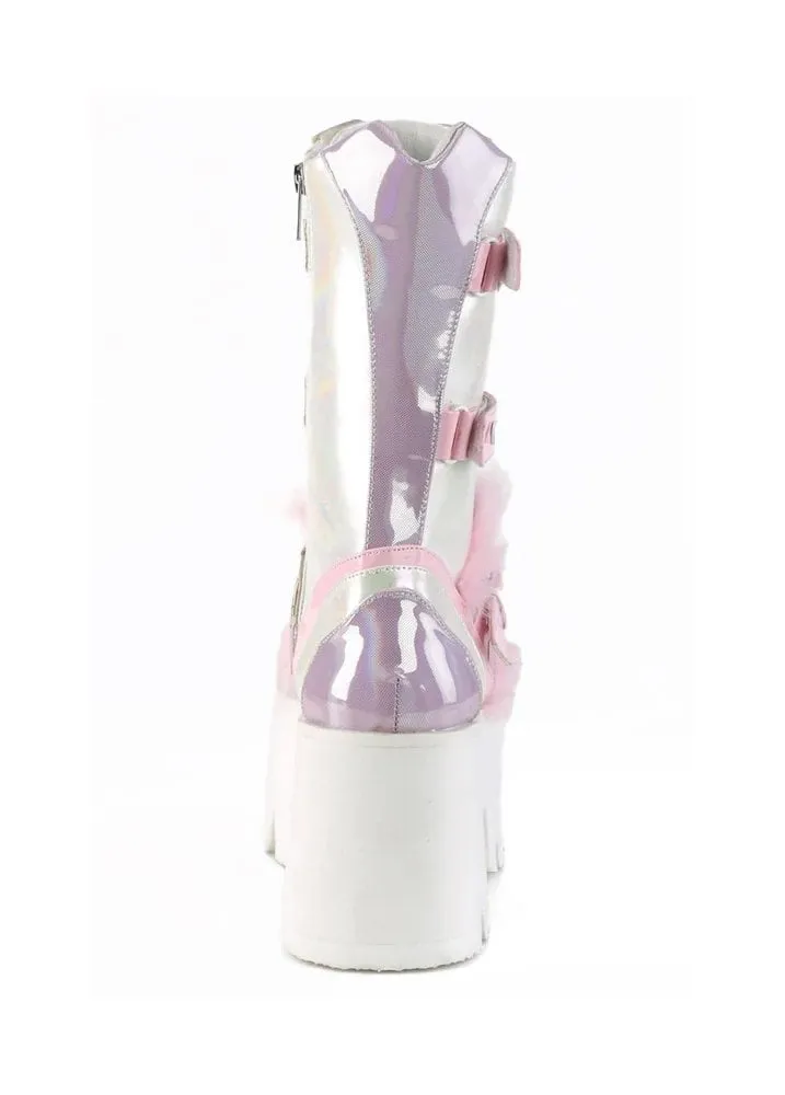 Ashes 120 Pink Holographic Heart Boot