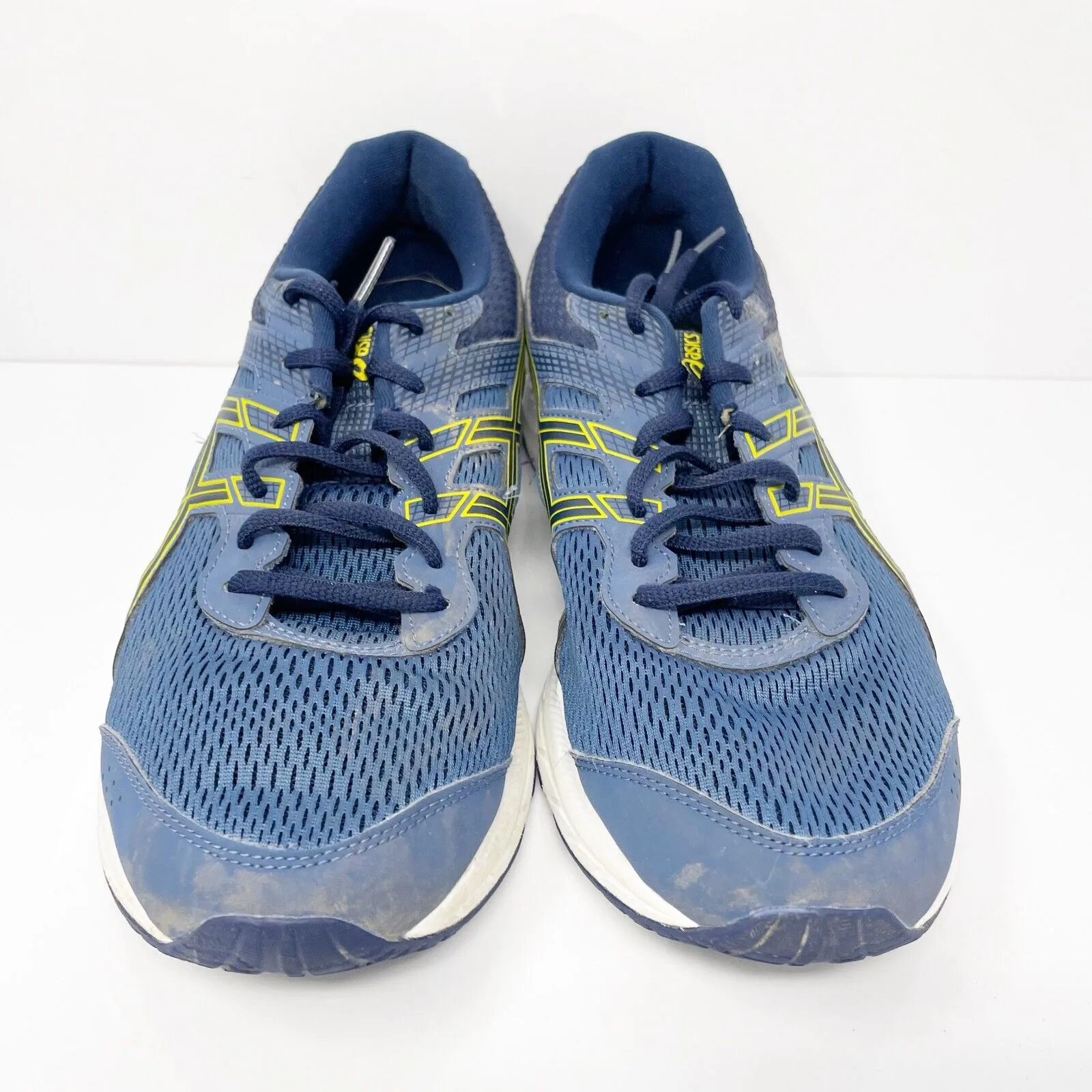 Asics Mens Gel Contend 6 1011A667 Blue Running Shoes Sneakers Size 10