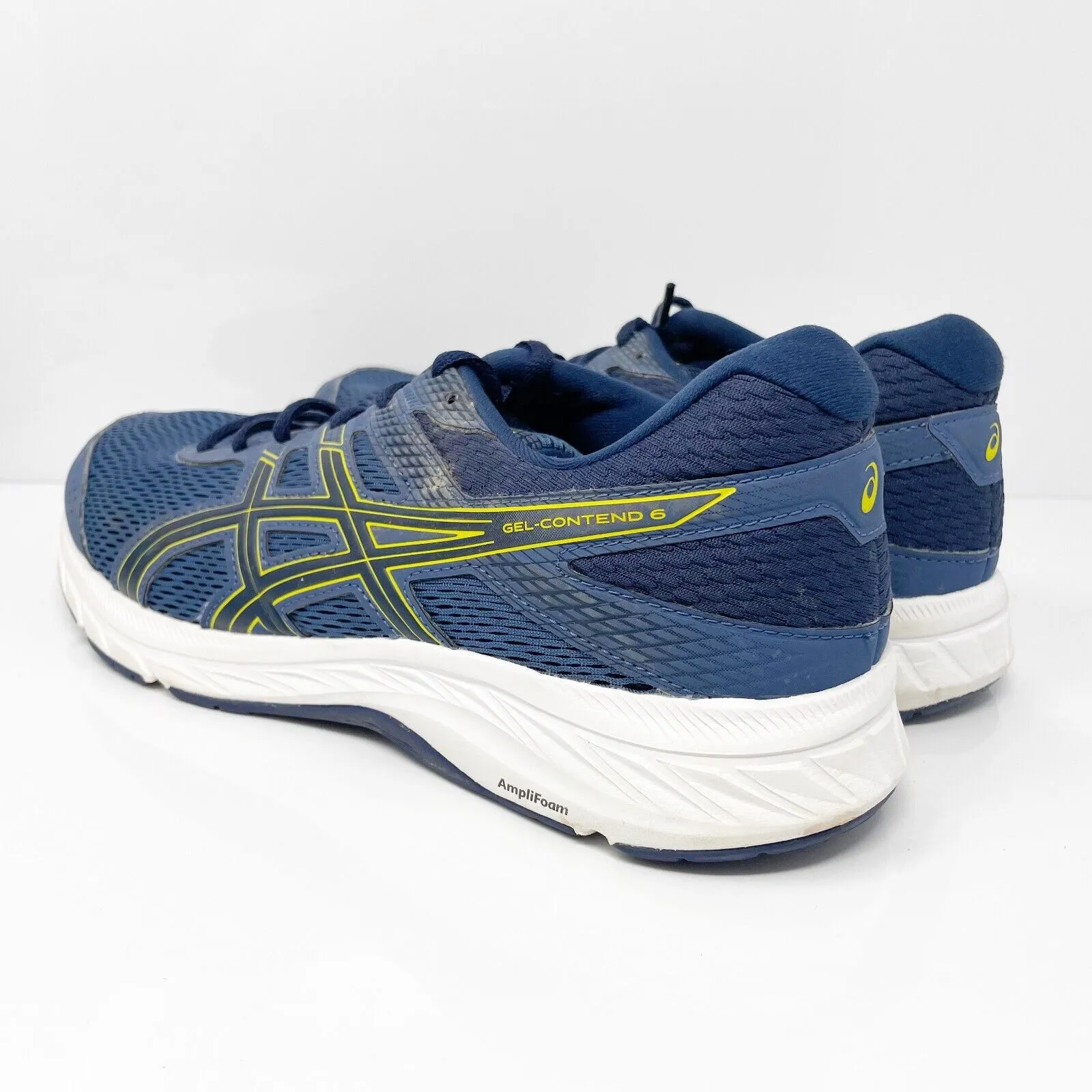 Asics Mens Gel Contend 6 1011A667 Blue Running Shoes Sneakers Size 10