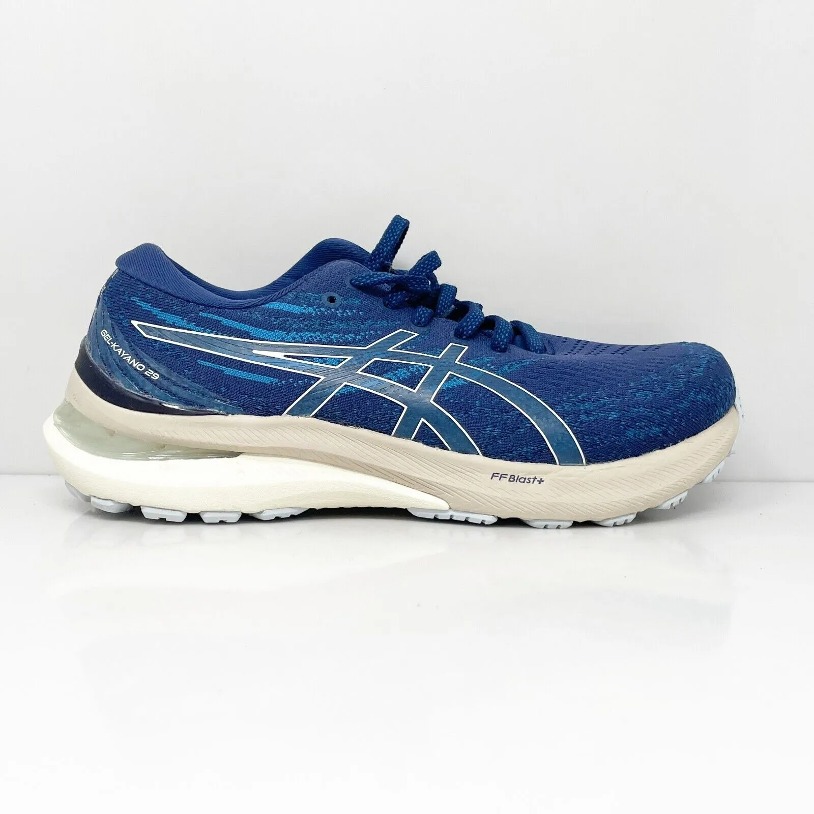 Asics Womens Gel Kayano 29 1012B297 Blue Running Shoes Sneakers Size 8.5 W