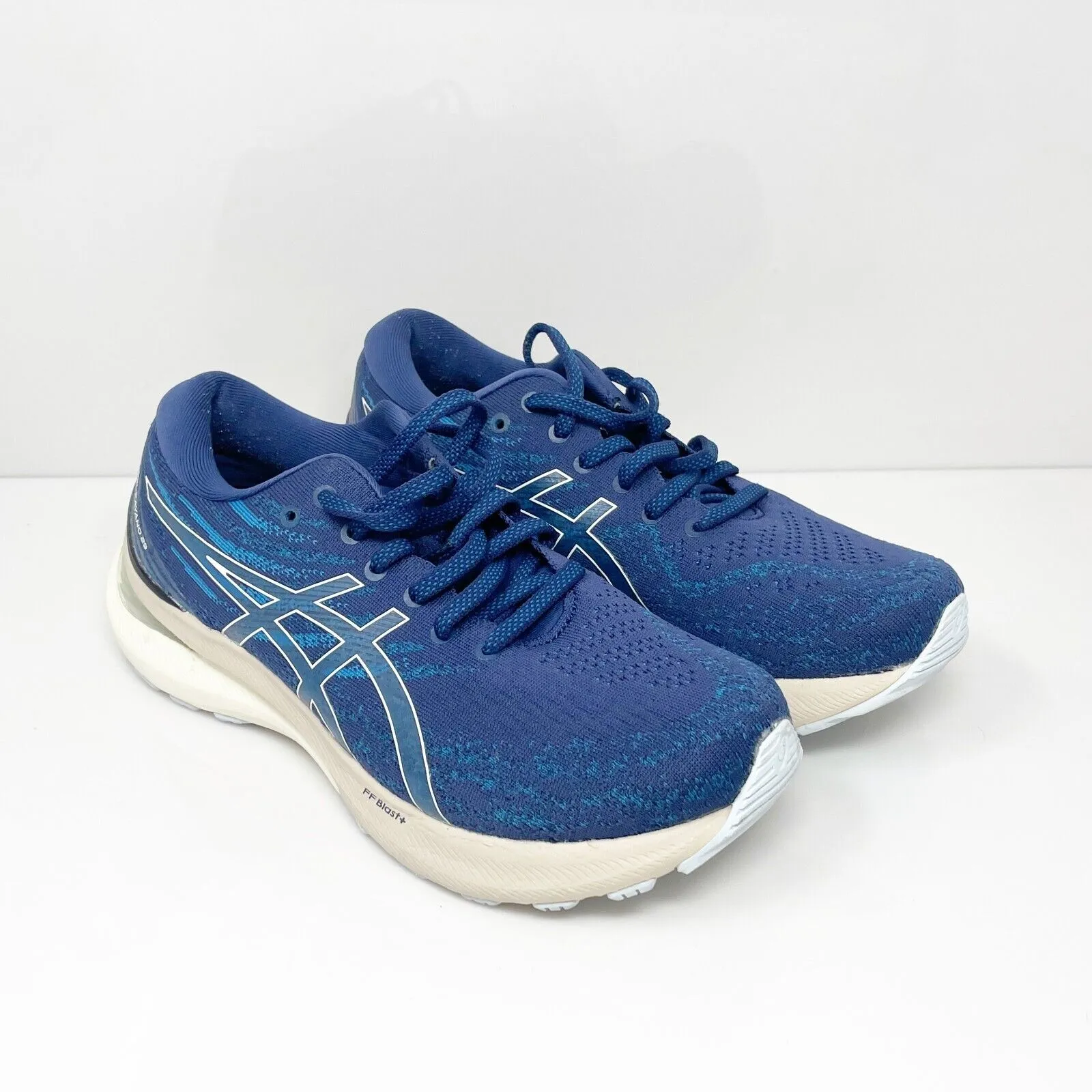 Asics Womens Gel Kayano 29 1012B297 Blue Running Shoes Sneakers Size 8.5 W