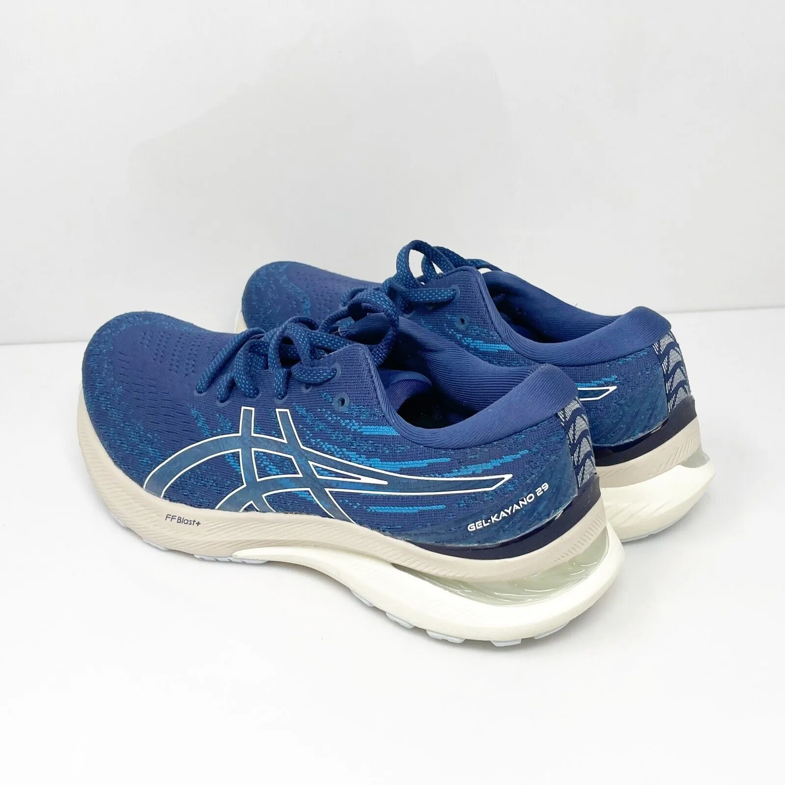 Asics Womens Gel Kayano 29 1012B297 Blue Running Shoes Sneakers Size 8.5 W