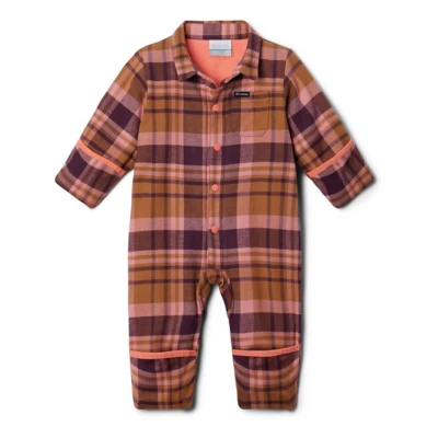 Baby Girls' Columbia Cornell Woods Flannel One Piece Bunting