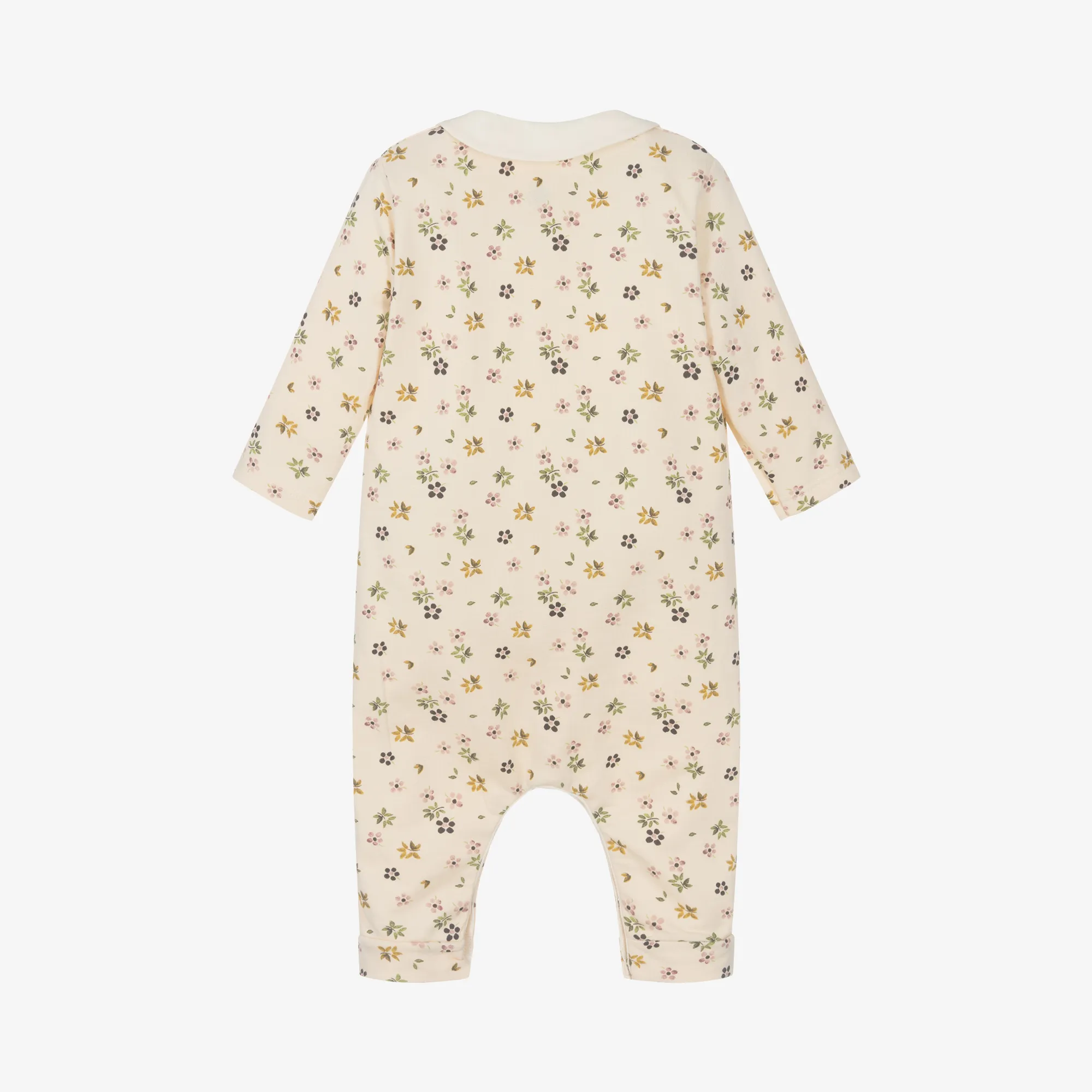 Baby Girls Ivory Floral Romper