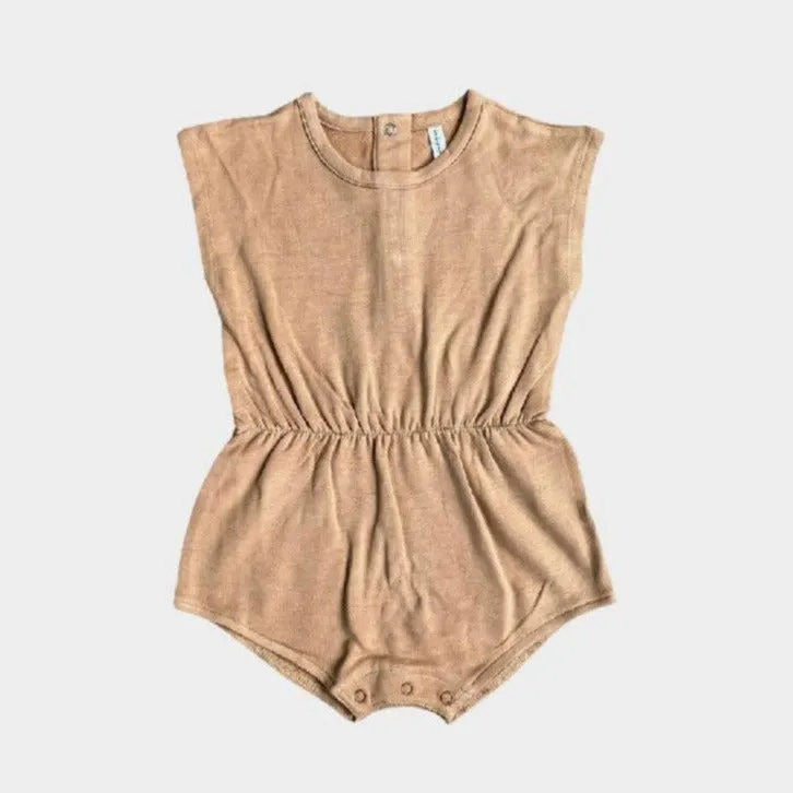 Babysprouts - Dolman Romper - Butterscotch