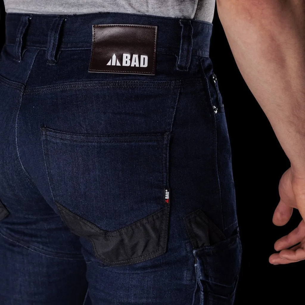 BAD ATTITUDE SLIM FIT DENIM WORK JEANS