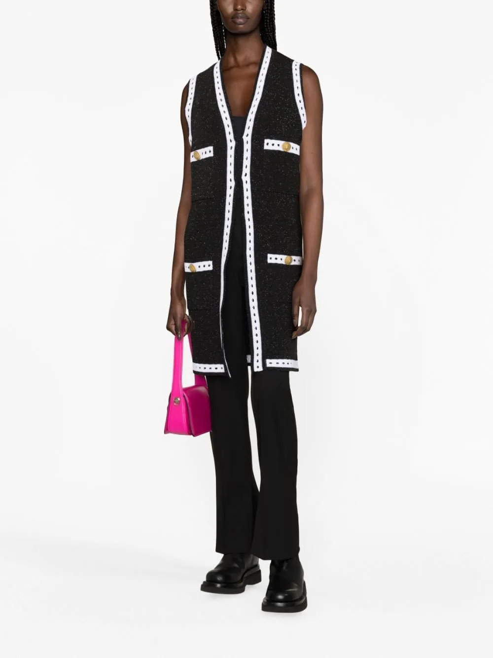 Balmain Paris    Balmain Paris Long Vest