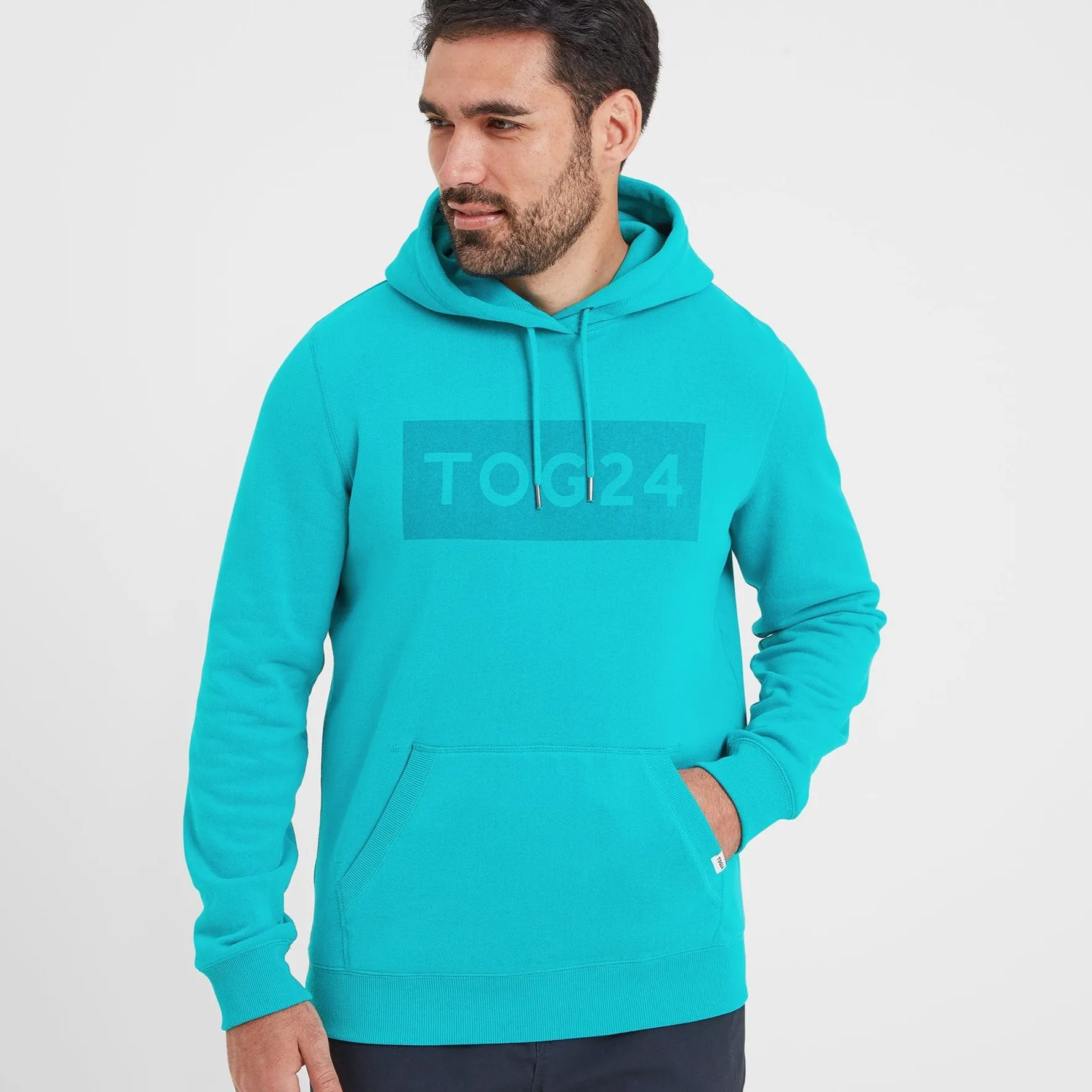 Barron Mens Hoodie - Sea Green