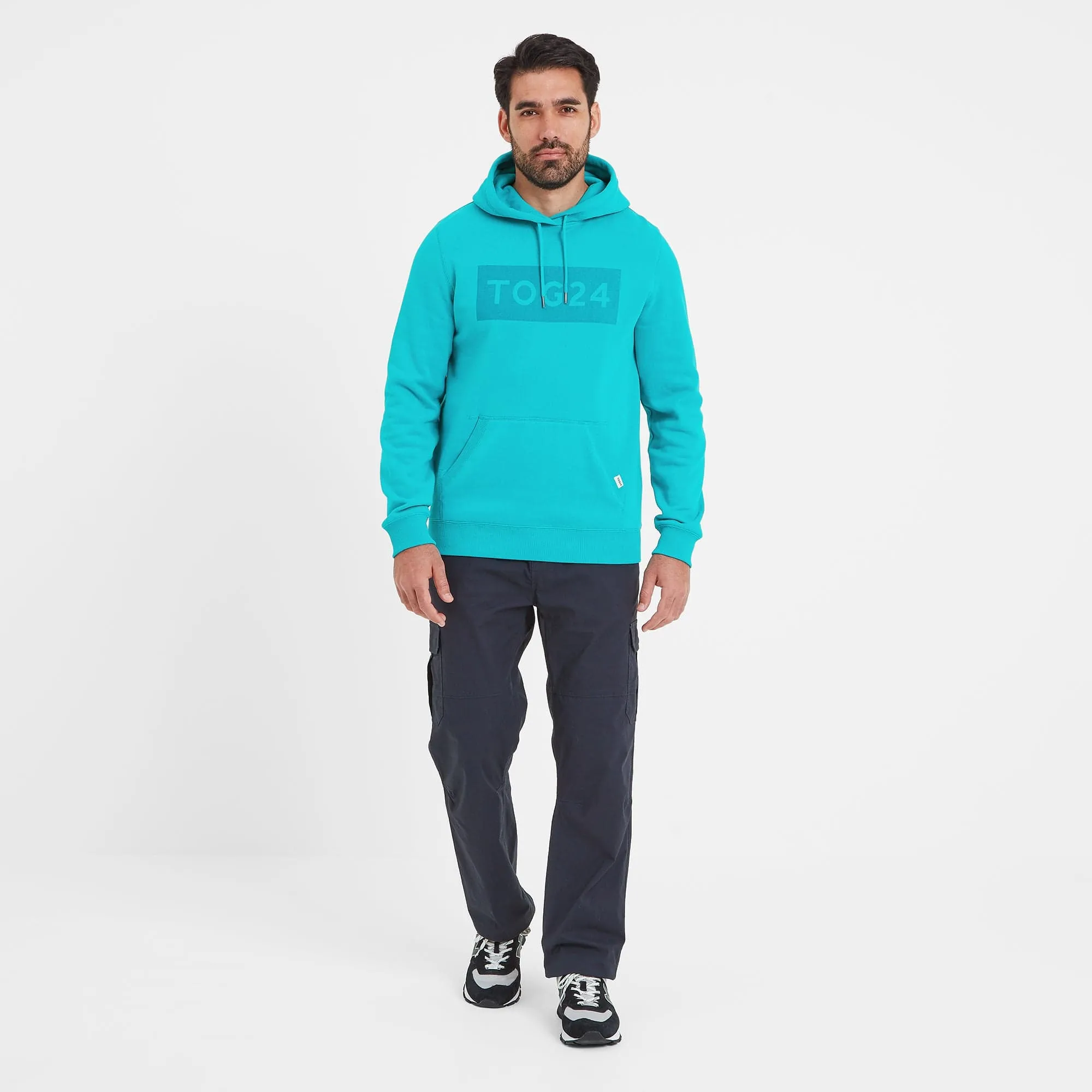 Barron Mens Hoodie - Sea Green