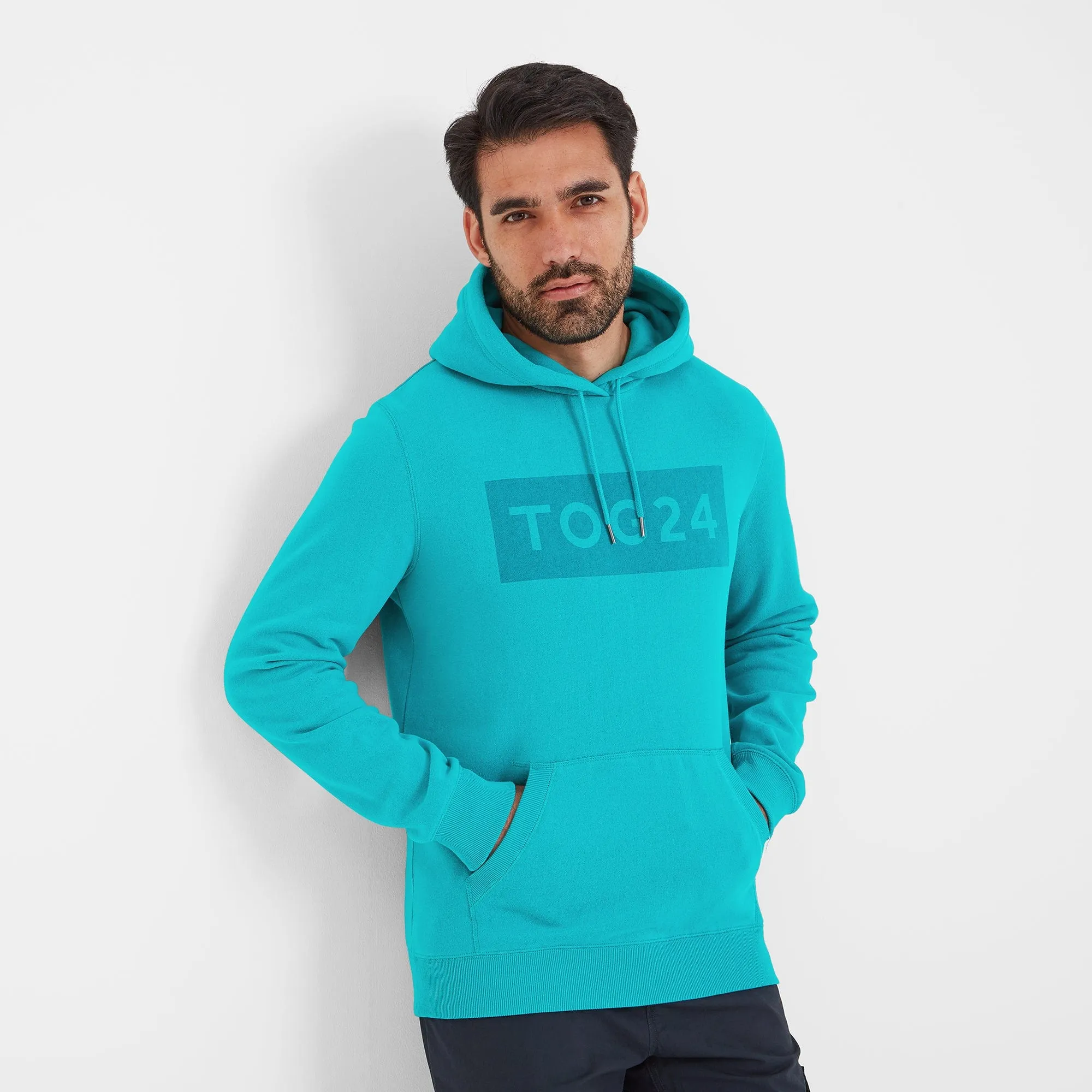 Barron Mens Hoodie - Sea Green