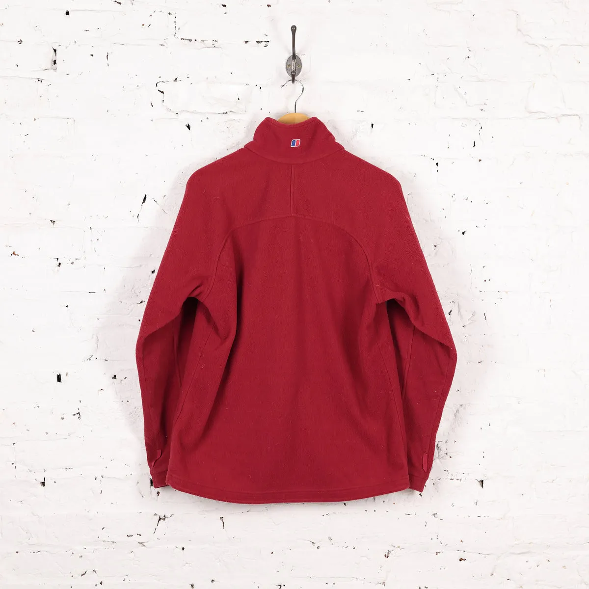 Berghaus Full Zip Fleece - Red - M
