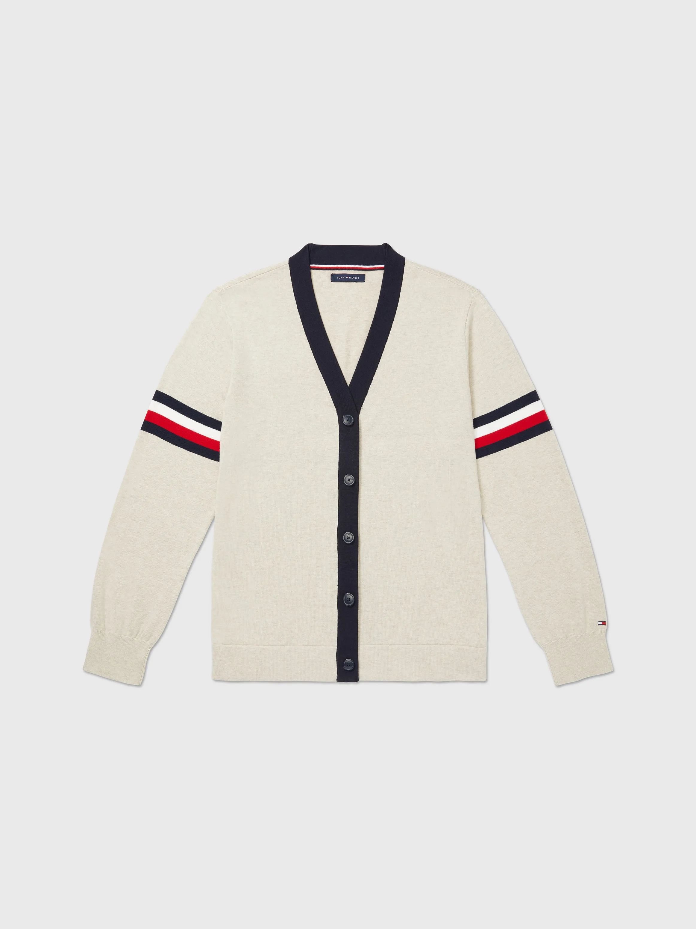 Bill Cardigan (Mens) - Beige Heather