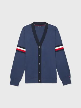 Bill Cardigan (Mens) - Navy Heather