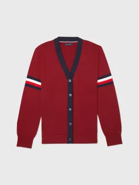 Bill Cardigan (Mens) - Rouge