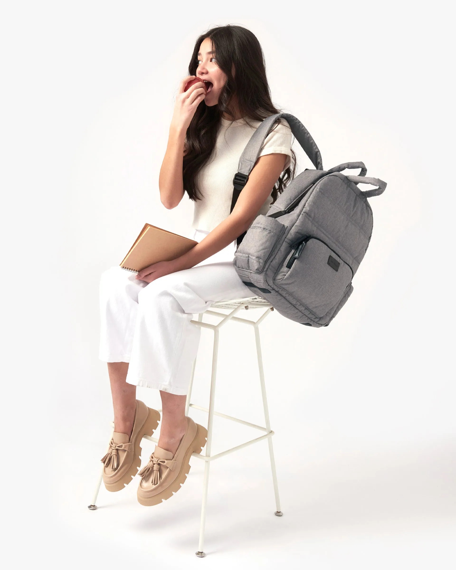 BK718 Backpack - Heathers | Heather Grey