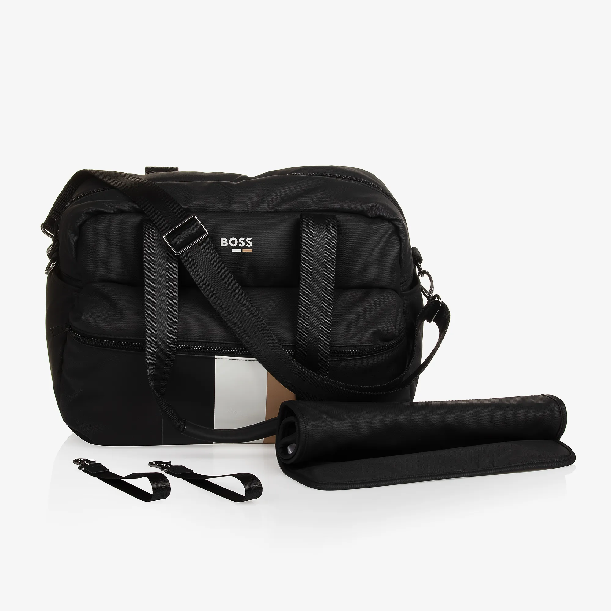 Black Coated Baby Changing Bag (52cm)