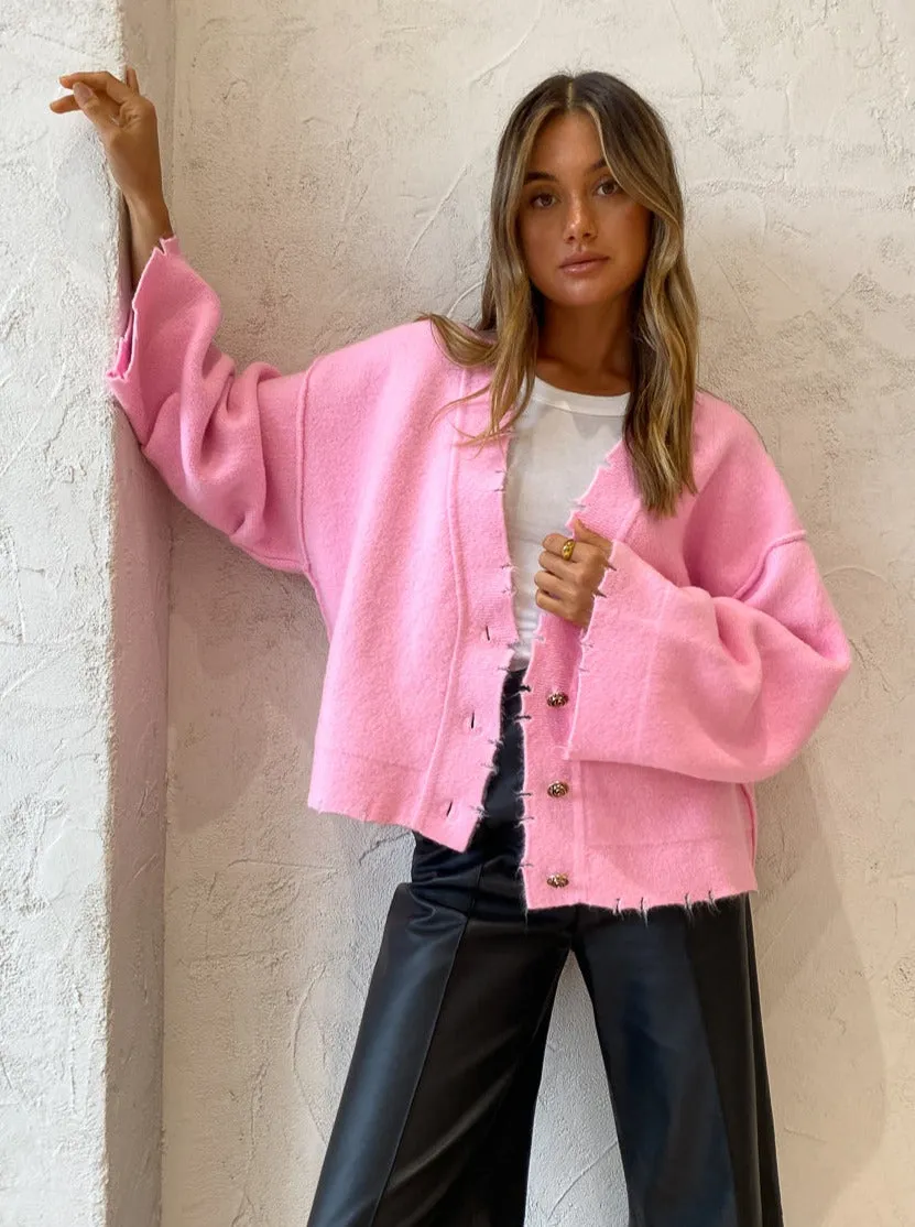 Blanca Pepa Cardigan in Pink