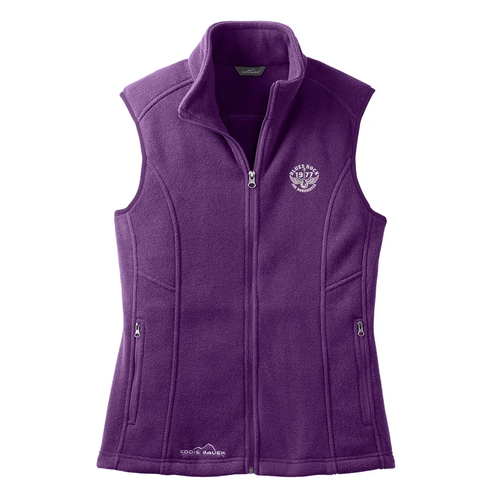 Blues Rock Eddie Bauer Fleece Vest (Women)