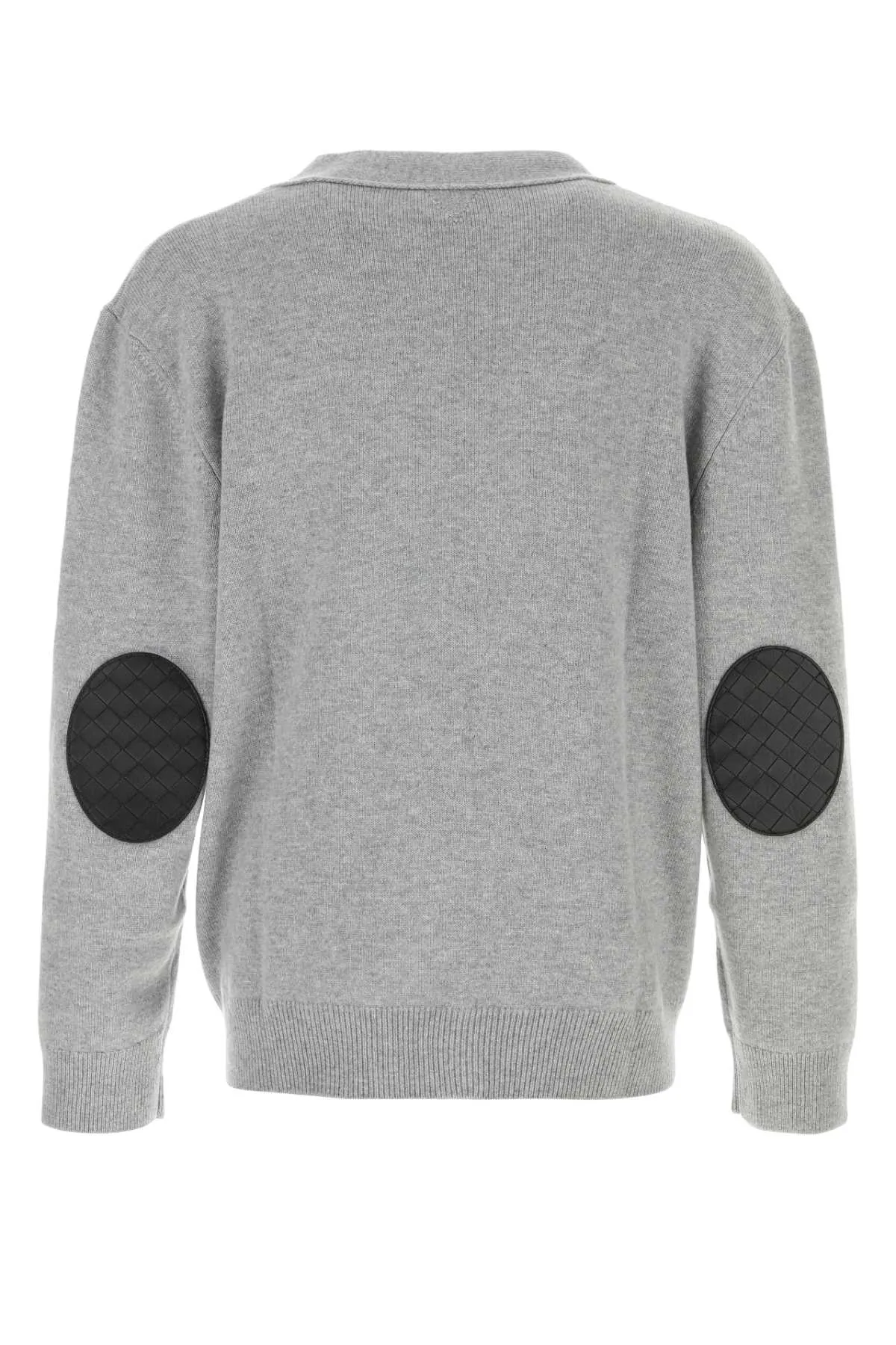 Bottega Veneta Grey Cashmere Cardigan