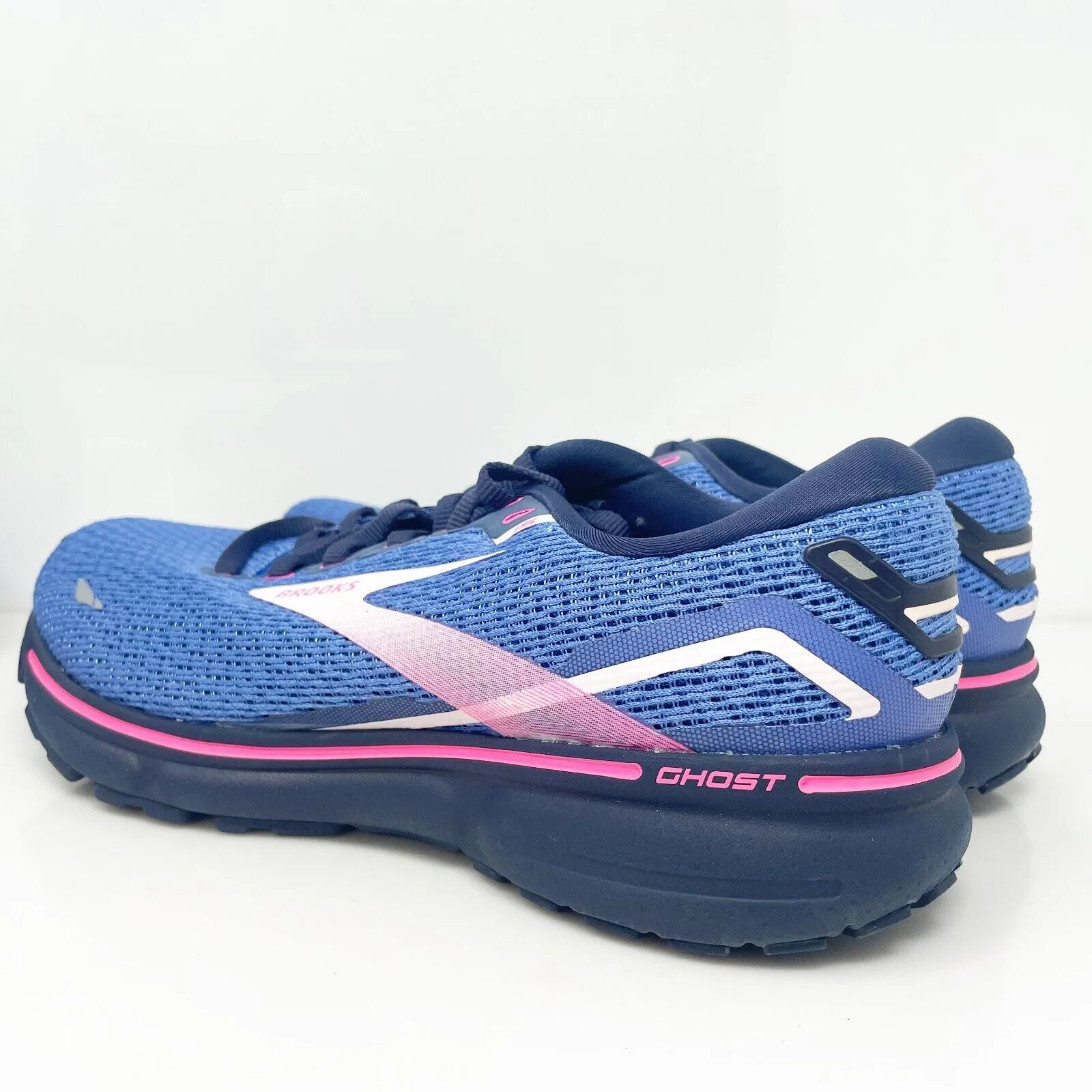 Brooks Womens Ghost 15 1203801B469 Blue Running Shoes Sneakers Size 10 B