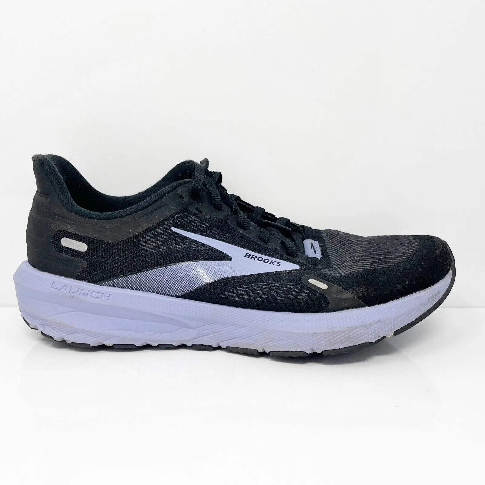 Brooks Womens Launch 9 1203731B060 Black Running Shoes Sneakers Size 8.5 B