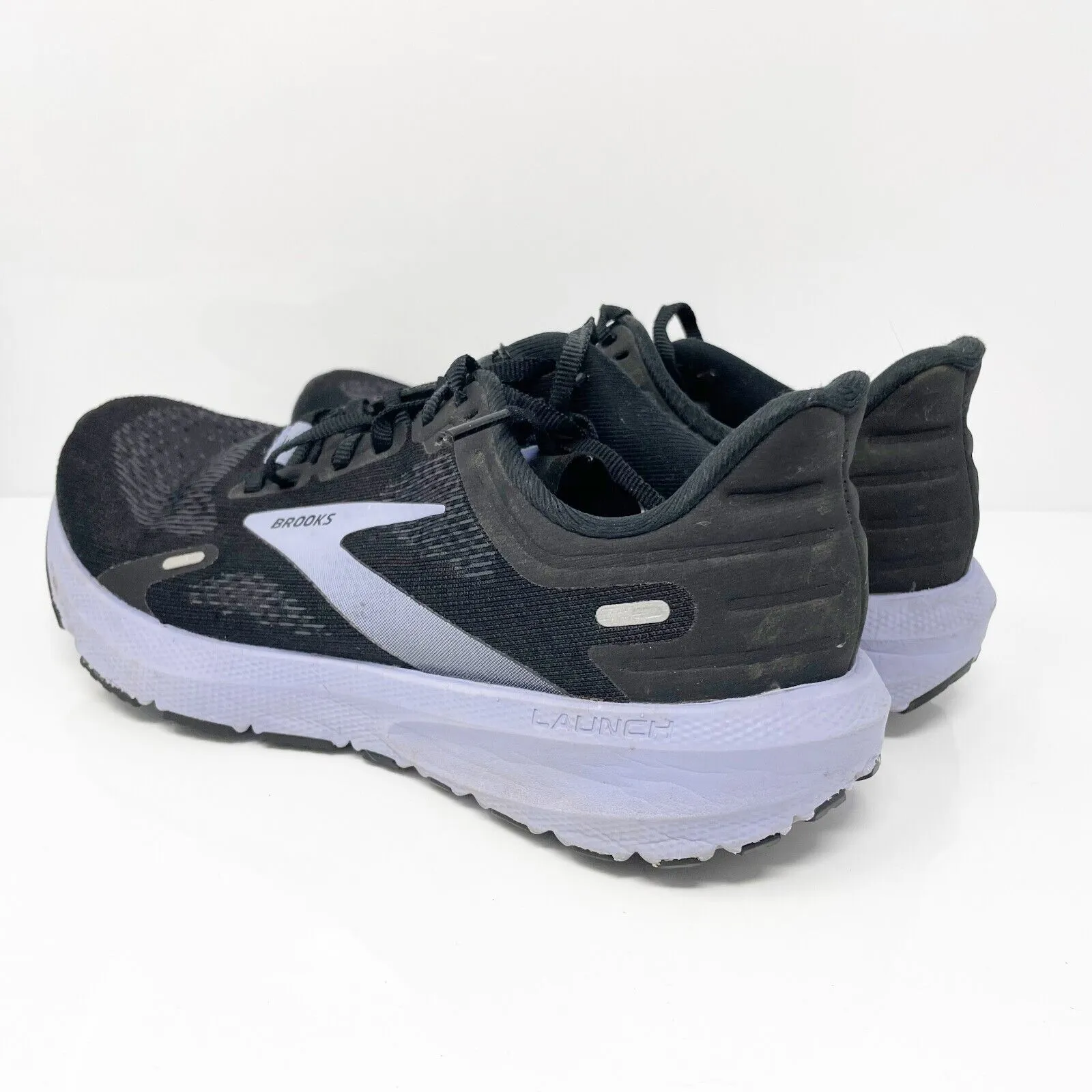 Brooks Womens Launch 9 1203731B060 Black Running Shoes Sneakers Size 8.5 B