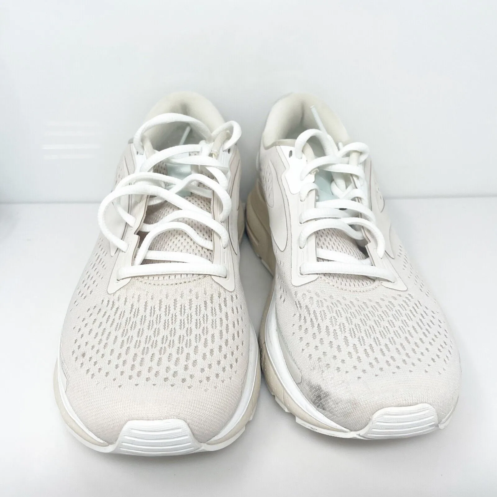 Brooks Womens Trace 3 1204011B270 White Running Shoes Sneakers Size 9 B