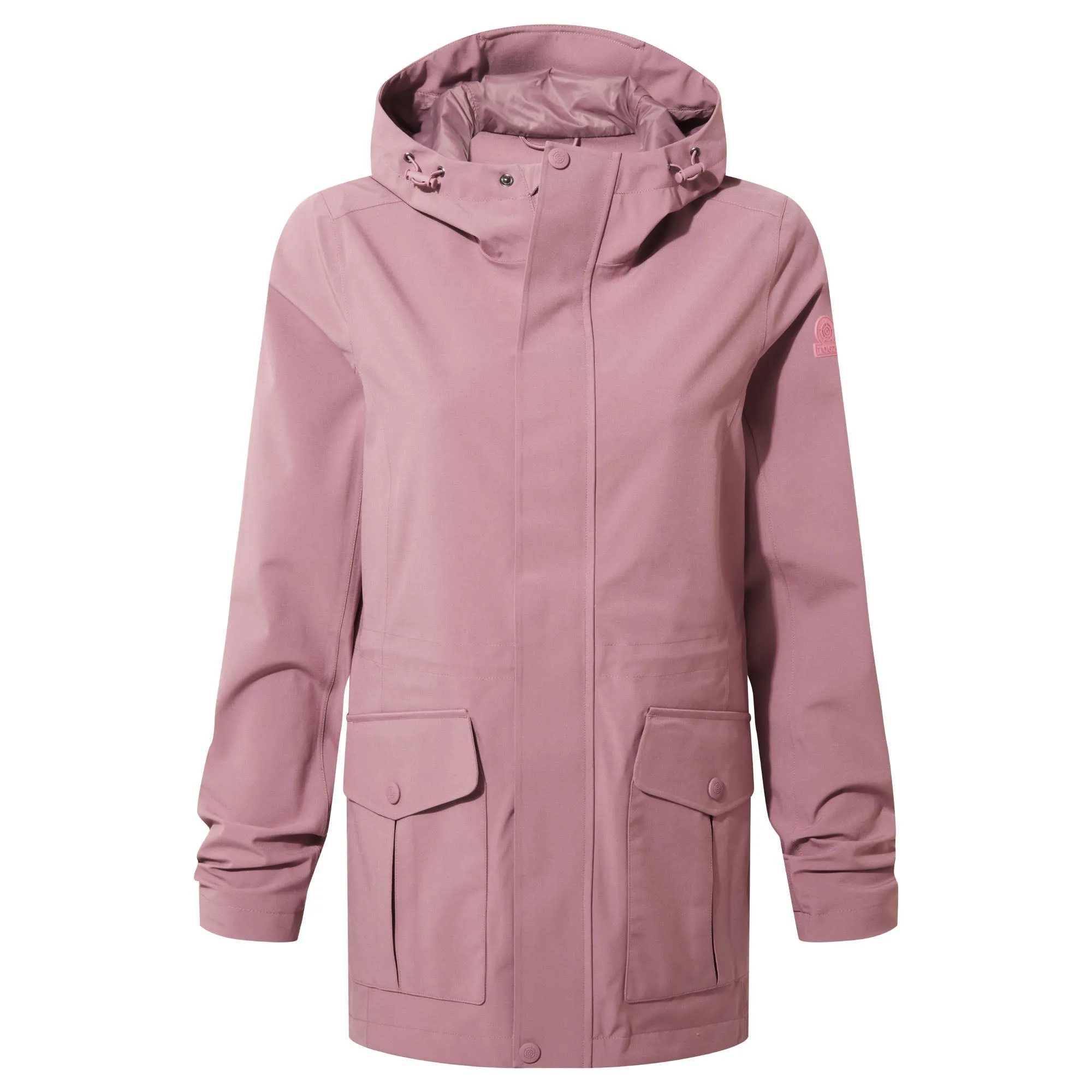 Burradon Womens Waterproof Jacket - Mauve
