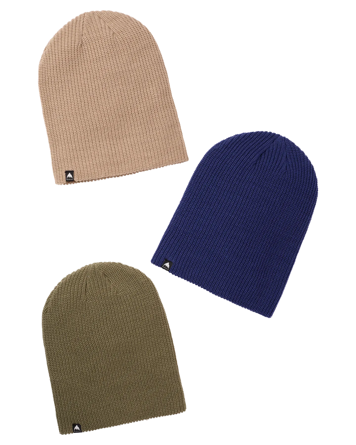 Burton Recycled Dnd Beanie - 3 Pack - Nightfall/Sandstone/Forest Moss