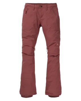 Burton Womens Vida Pant - Rose Brown - 2021 (L)