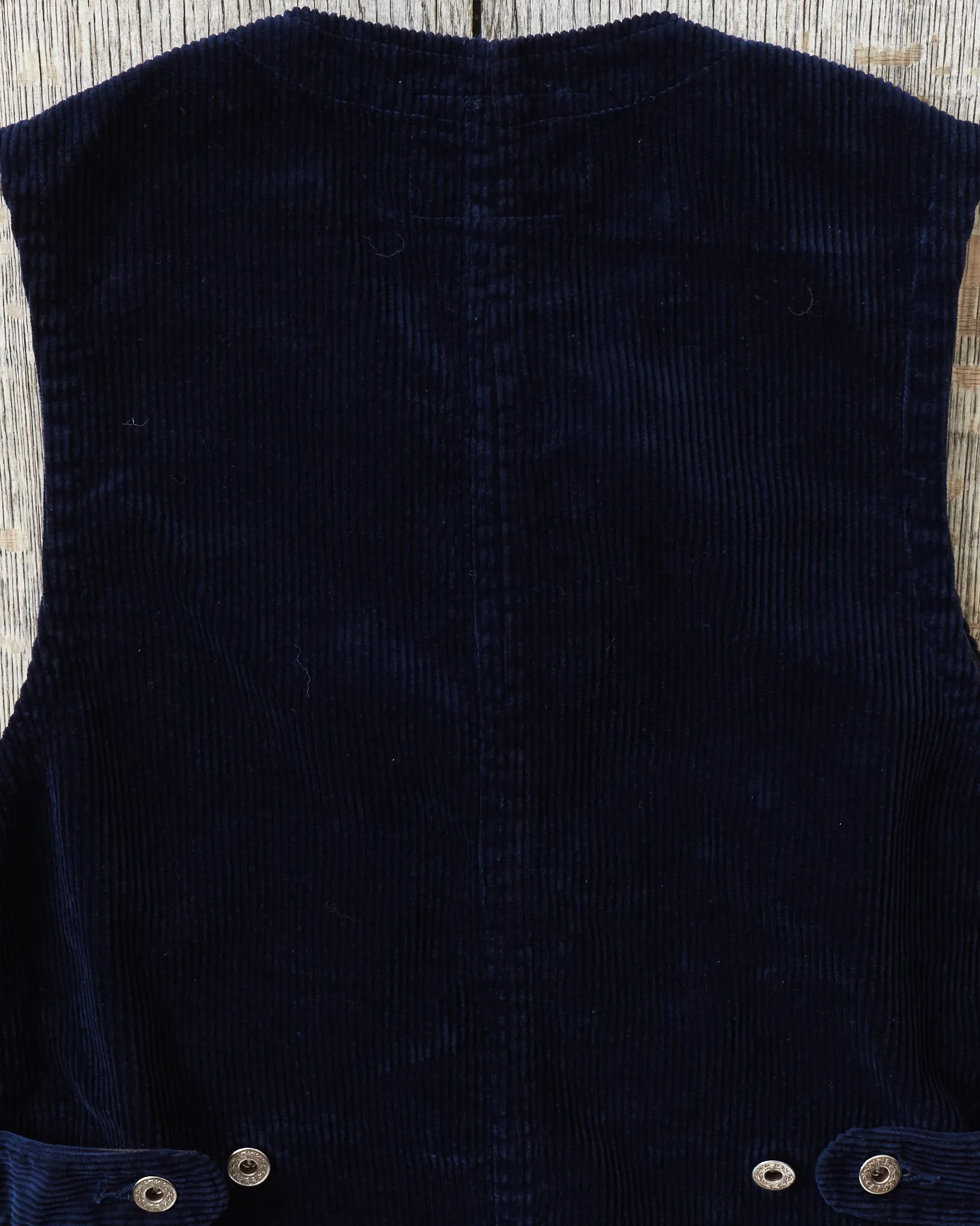 Buzz Rickson's Aviation Associates Corduroy Vest Navy BR15591