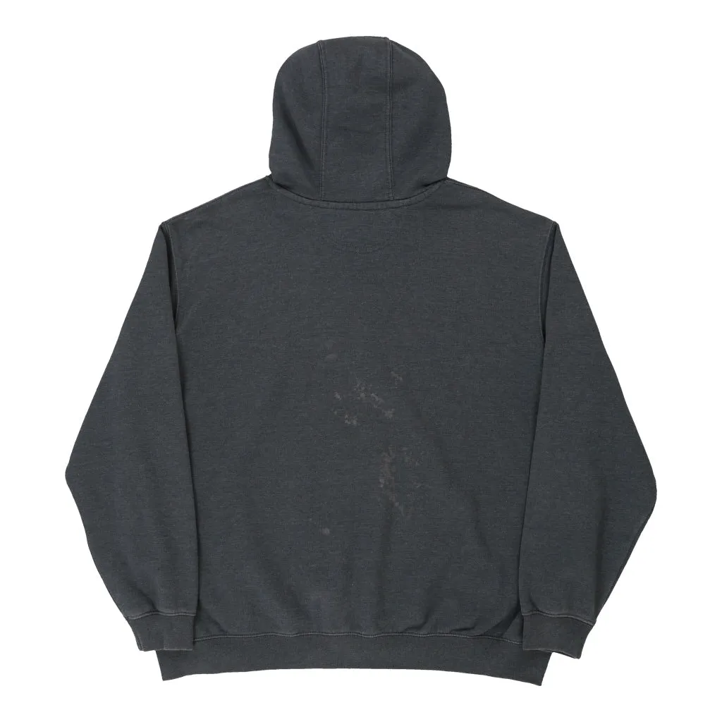 Carhartt Hoodie - 2XL Grey Cotton Blend