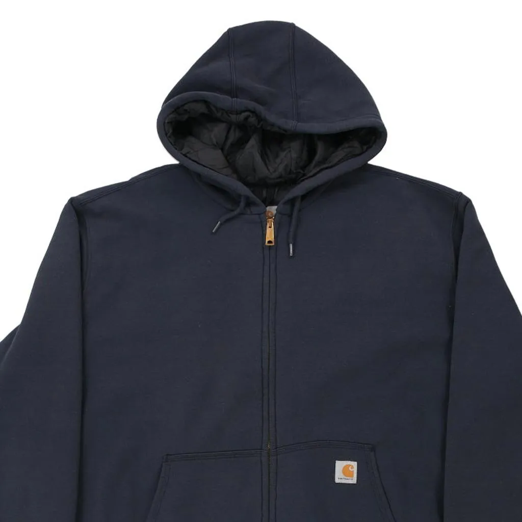 Carhartt Hoodie - 3XL Navy Cotton Blend