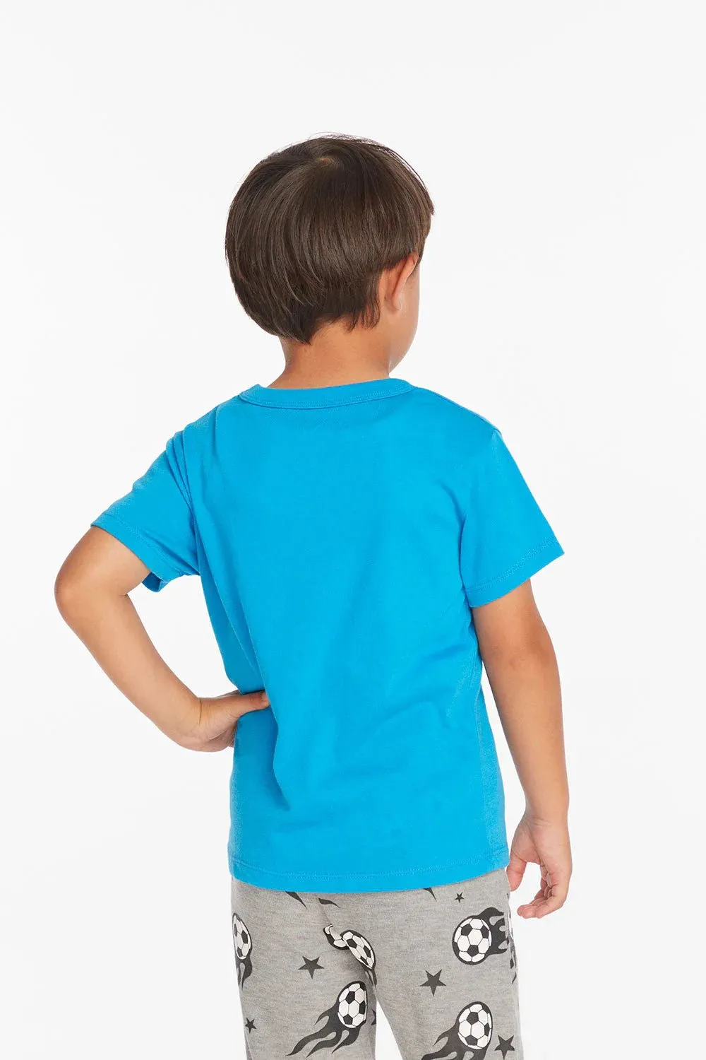 Chaser Rad Kid Shirt in Blue Danube