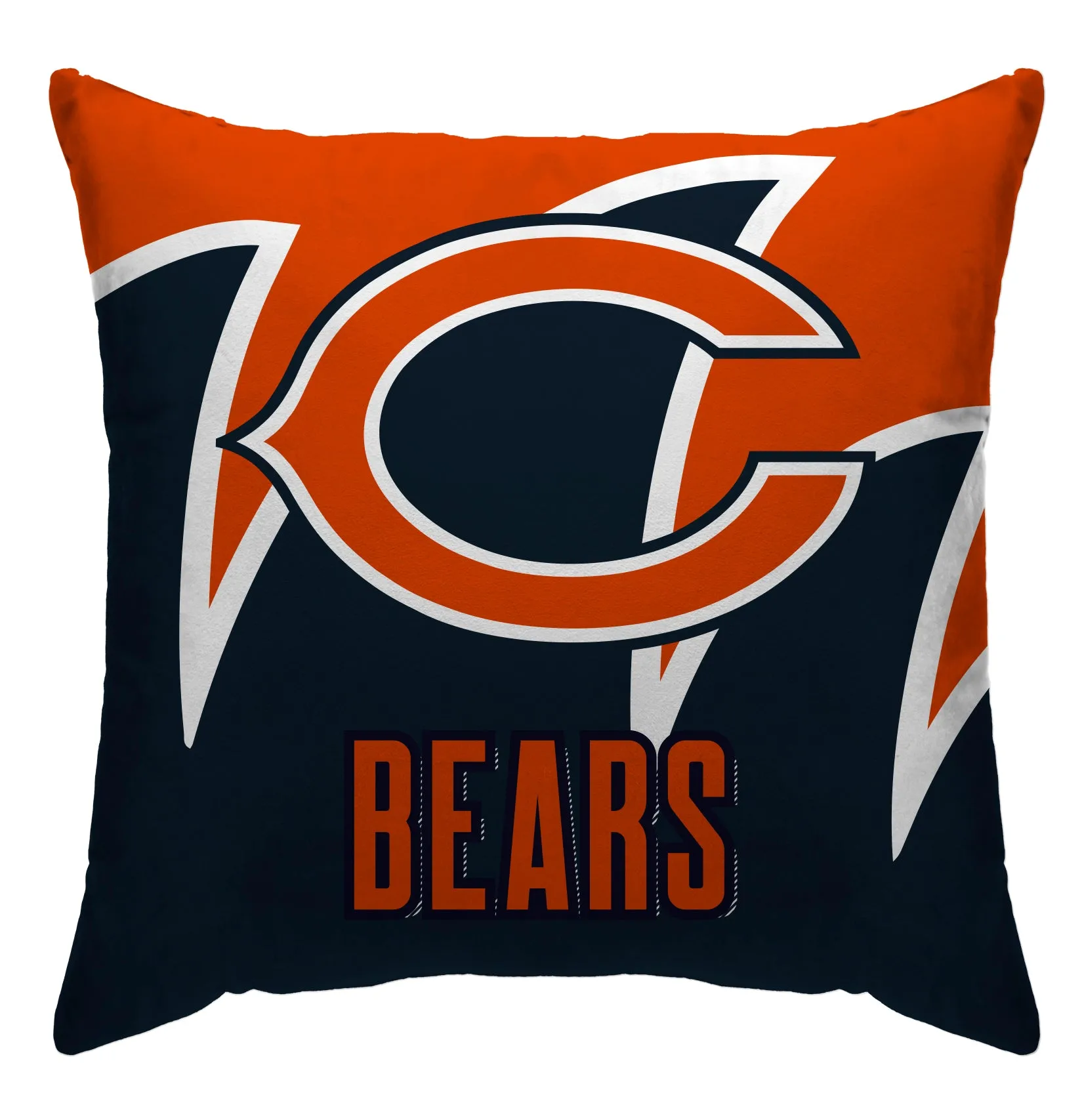 Chicago Bears Shark Tooth Throw Pillow
