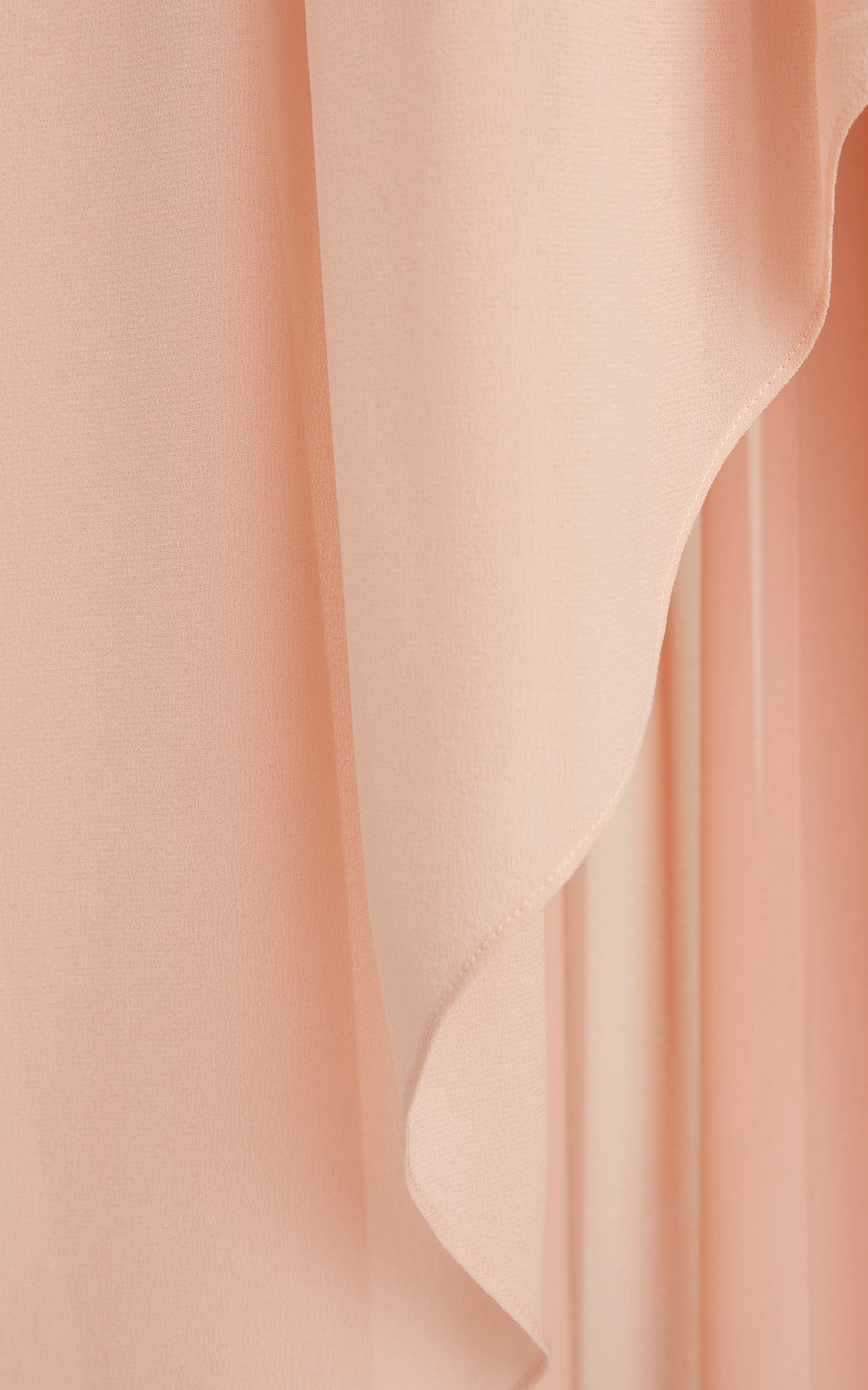 Chloé Silk-Georgette Mini Tunic Dress